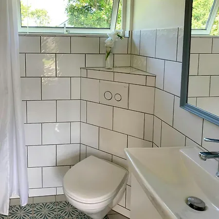 Light Blue 60's Summer House By Jorgenso Ferienhaus Otterup