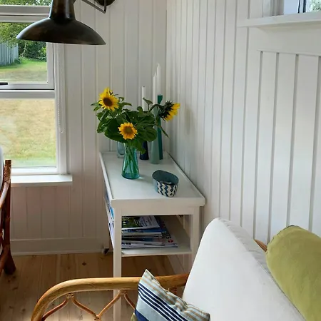Light Blue 60's Summer House By Jorgenso Ferienhaus Otterup